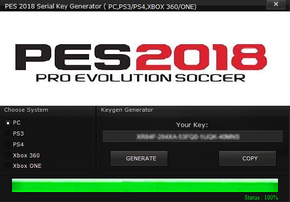 pes 2019 license key